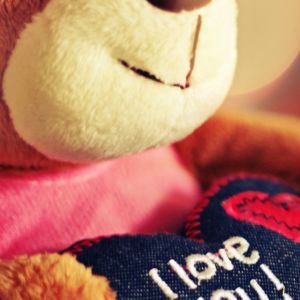 Teddy Bear Adorable con Corazón