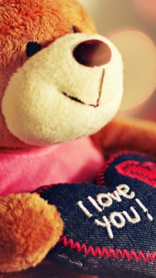 Teddy Bear Adorable con Corazón