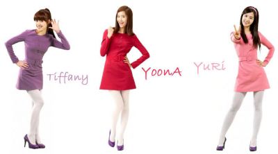 Chicas K-Pop en Vestidos Coloridos