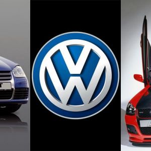 Coches y Logo Volkswagen