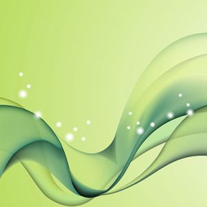 Ondas Abstractas Verdes Elegantes