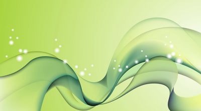 Ondas Abstractas Verdes Elegantes