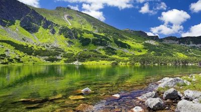 Lago de Montaña Sereno