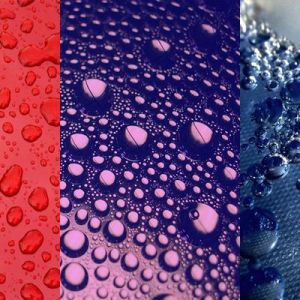 Gotas de Agua Coloridas