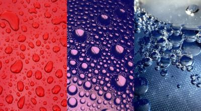 Gotas de Agua Coloridas