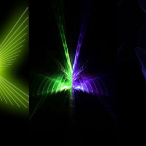 Patrones de Luz Abstractos Vibrantes