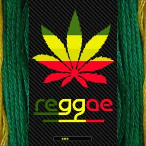 Vibraciones Reggae con Hoja de Cannabis