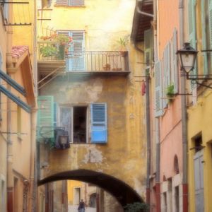 Encantadora calle italiana