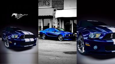 Shelby Mustang GT500 Azul