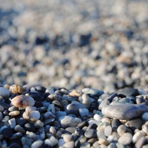 Guijarros en la Playa
