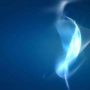 Diseño Abstracto Azul en Olas