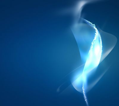 Diseño Abstracto Azul en Olas