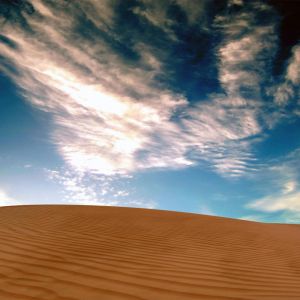 Cielo y Dunas del Desierto