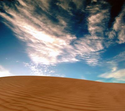 Cielo y Dunas del Desierto