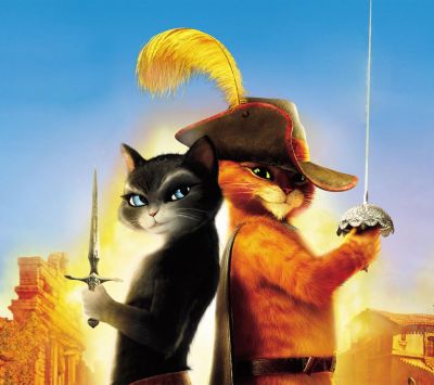 Puss in Boots y Kitty Softpaws