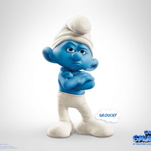 Personaje Pitufo Gruñón