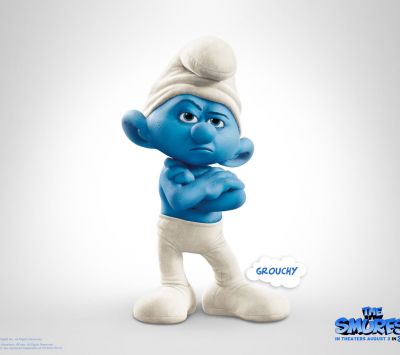 Personaje Pitufo Gruñón