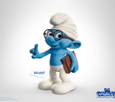 Personaje Brainy Pitufo