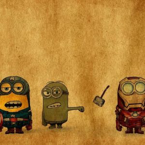 Minions como Superhéroes