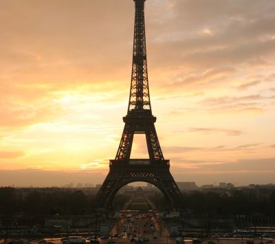 Atardecer en la Torre Eiffel