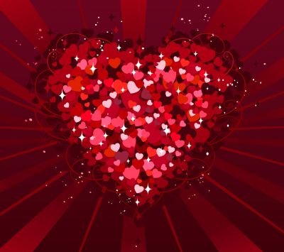 Diseño de Corazón Colorido