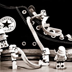 Stormtroopers y Converse
