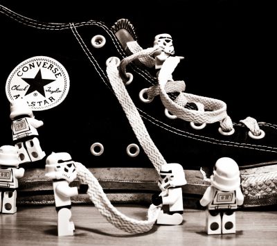 Stormtroopers y Converse