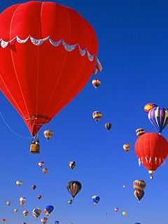 Globos Aerostáticos Coloridos