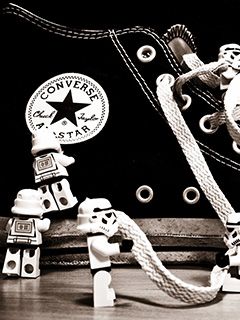 Diversión Lego Converse