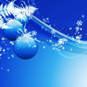 Adornos de Navidad Azules