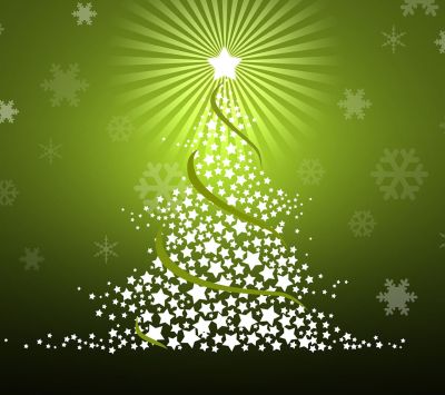 Árbol de Navidad con Estrellas
