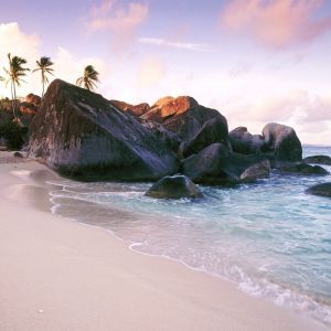Atardecer en Playa Tropical