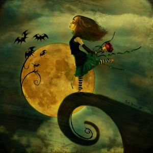Chica de Cuento con Luna