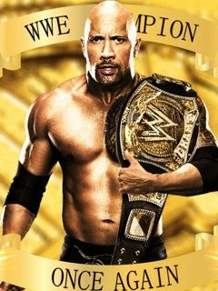 Campeón de WWE Dwayne Johnson