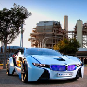 Coche Futurista BMW i8