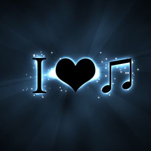 Amo la música fondo