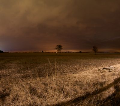 Paisaje Nocturno Sereno