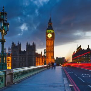 Big Ben al Anochecer
