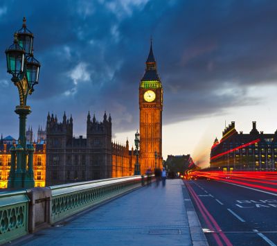 Big Ben al Anochecer