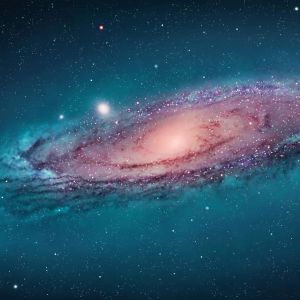 Fondo de la Galaxia de Andrómeda