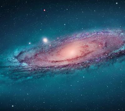 Fondo de la Galaxia de Andrómeda
