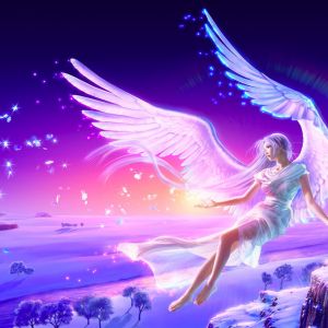 Ángel Fantástico con Alas