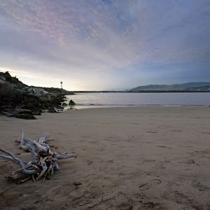 Sereno Atardecer en la Playa