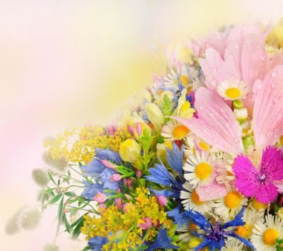 Ramo de Flores Coloridas
