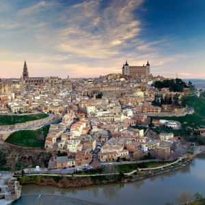Horizonte de Toledo al Atardecer