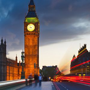 Big Ben al Anochecer
