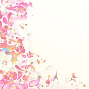 Diseño Abstracto Floral Colorido