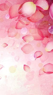 Fondo Abstracto de Pétalos Rosas