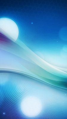 Fondo Abstracto de Olas Azules