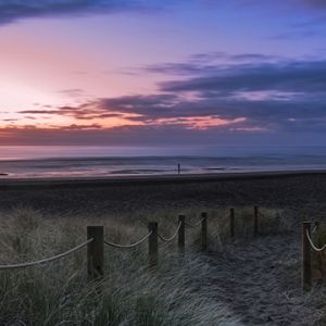 Atardecer Sereno en la Playa